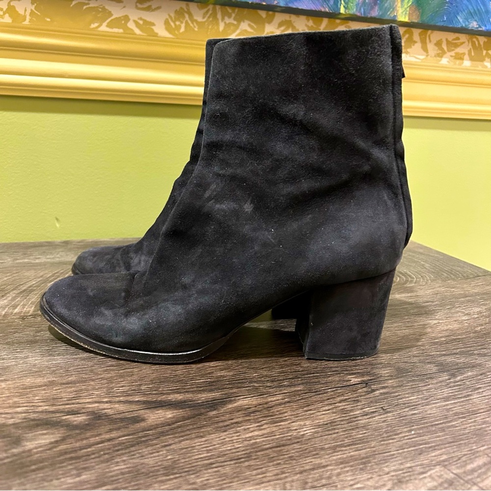 Jimmy Choo Black Suede Ankle Boots